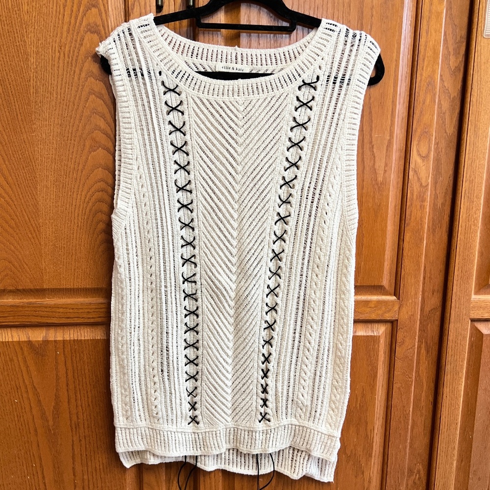 Ellie & Kate Knit Sleeveless tunic/top